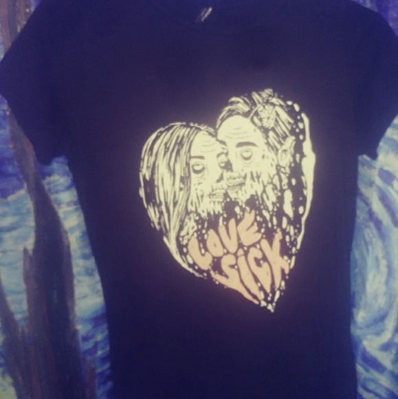 Michelle By Commune Small Zombie Love Sick Tee - Picture 8 of 8